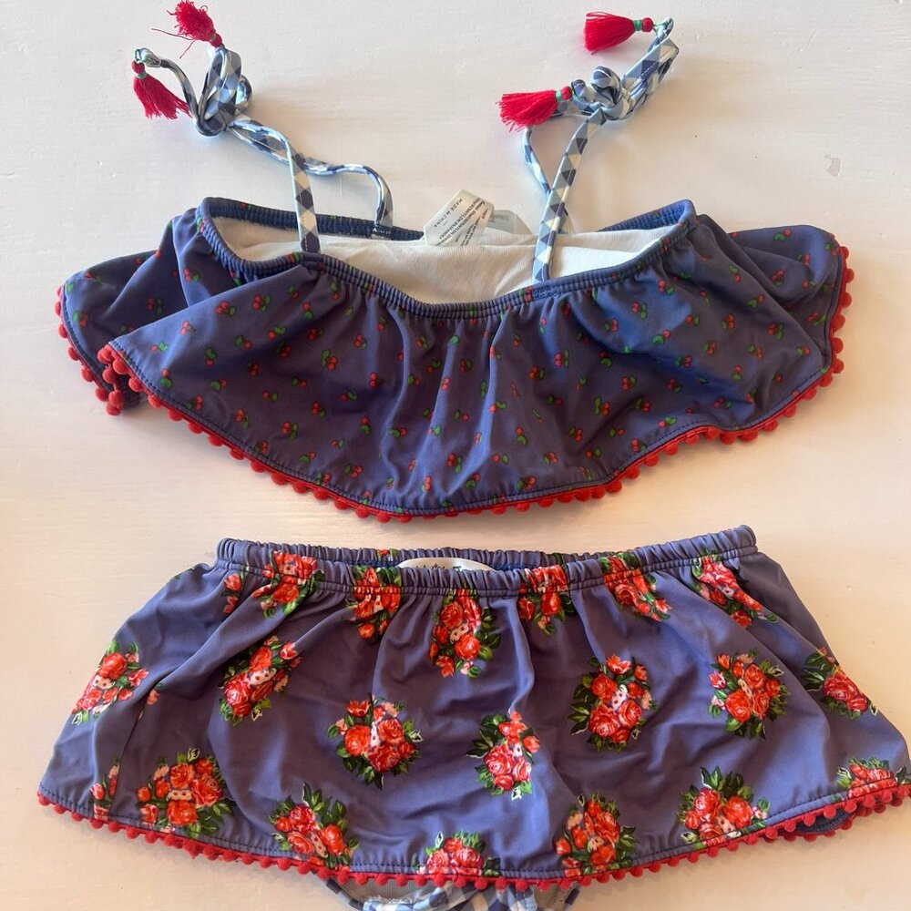 Matilda Jane Two‑Piece Swimsuit – Size 12–18 Months (Good Condition)